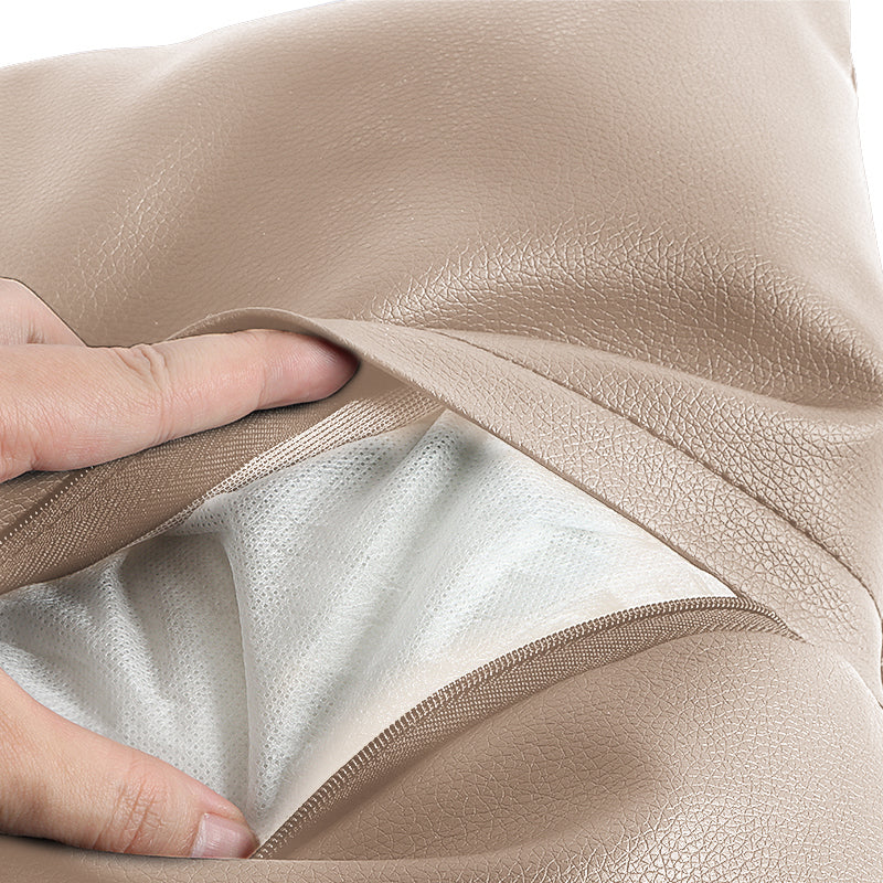 BRAND NEW 1PCS JP Junction Produce VIP Embroidery Beige Car Seat Pillow Backrest Cushions