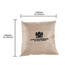 Load image into Gallery viewer, BRAND NEW 1PCS JP Junction Produce VIP Embroidery Beige Car Seat Pillow Backrest Cushions
