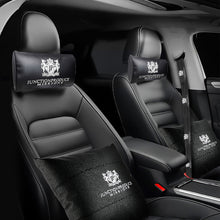 Load image into Gallery viewer, BRAND NEW 1PCS JP Junction Produce VIP Embroidery Black Car Seat Pillow Backrest Cushions