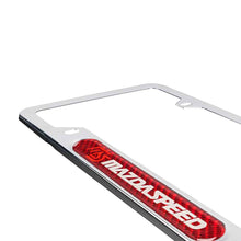 Load image into Gallery viewer, Brand New Universal 1PCS MAZDASPEED Chrome Metal License Plate Frame