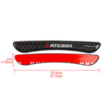 Load image into Gallery viewer, Brand New 4PCS Mitsubishi Real Carbon Fiber Anti Scratch Badge Car Door Handle Cover Trim