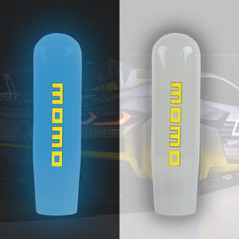 Brand New 15CM Momo Glow in the Dark Blue Manual Car Gear Long Stick Shift Knob Shifter M8 M10 M12