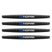 Load image into Gallery viewer, Brand New 4PCS Mopar Real Carbon Fiber Anti Scratch Badge Car Door Handle Cover Trim