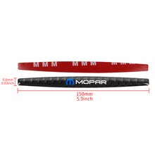 Load image into Gallery viewer, Brand New 4PCS Mopar Real Carbon Fiber Anti Scratch Badge Car Door Handle Cover Trim
