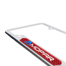 Load image into Gallery viewer, Brand New Universal 1PCS MOPAR Chrome Metal License Plate Frame