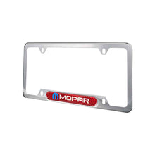 Load image into Gallery viewer, Brand New Universal 1PCS MOPAR Chrome Metal License Plate Frame