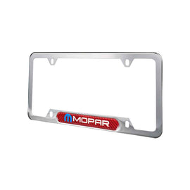 Brand New Universal 1PCS MOPAR Chrome Metal License Plate Frame