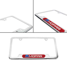 Load image into Gallery viewer, Brand New Universal 1PCS MOPAR Chrome Metal License Plate Frame