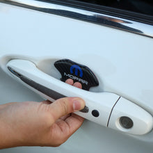 Load image into Gallery viewer, BRAND NEW UNIVERSAL 2PCS MOPAR REAL CARBON FIBER ANTI-SCRATCH DOOR HANDLE PROTECTOR