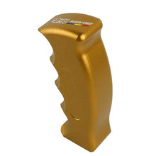Load image into Gallery viewer, Brand New Mugen Universal Gold Aluminum Slotted Pistol Grip Handle Manual Gear Shift Knob Shifter M8 M10 M12