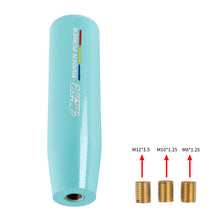Load image into Gallery viewer, Brand New Universal 15CM MUGEN Pearl Teal Long Stick Manual Car Gear Shift Knob Shifter M8 M10 M12