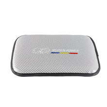 Load image into Gallery viewer, BRAND NEW UNIVERSAL MUGEN CARBON FIBER SILVER Car Center Console Armrest Cushion Mat Pad Cover