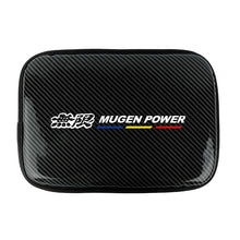 Load image into Gallery viewer, BRAND NEW UNIVERSAL MUGEN CARBON FIBER BLACK Car Center Console Armrest Cushion Mat Pad Cover