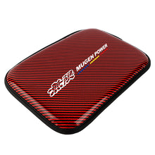 Load image into Gallery viewer, BRAND NEW UNIVERSAL MUGEN CARBON FIBER RED Car Center Console Armrest Cushion Mat Pad Cover