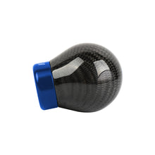 Load image into Gallery viewer, Brand New Mugen Universal Real Carbon Fiber Round Ball Manual Car Racing Gear Shift Knob Shifter M12 M10 M8
