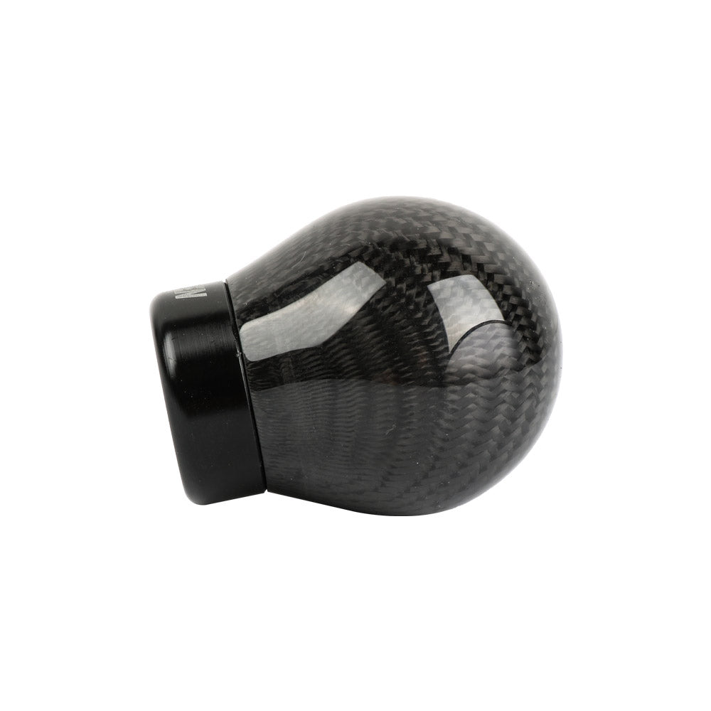 Brand New Mugen Universal Real Carbon Fiber Round Ball Manual Car Racing Gear Shift Knob Shifter M12 M10 M8