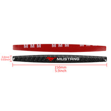 Load image into Gallery viewer, Brand New 4PCS Ford Mustang Real Carbon Fiber Anti Scratch Badge Car Door Handle Cover Trim