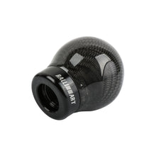 Load image into Gallery viewer, Brand New Ralliart Universal Real Carbon Fiber Round Ball Manual Car Racing Gear Shift Knob Shifter M12 M10 M8