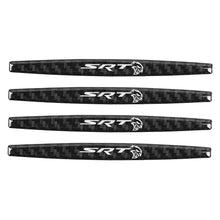 Load image into Gallery viewer, Brand New 4PCS SRT Real Carbon Fiber Anti Scratch Badge Car Door Handle Cover Trim