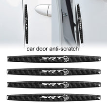 Load image into Gallery viewer, Brand New 4PCS SRT Real Carbon Fiber Anti Scratch Badge Car Door Handle Cover Trim