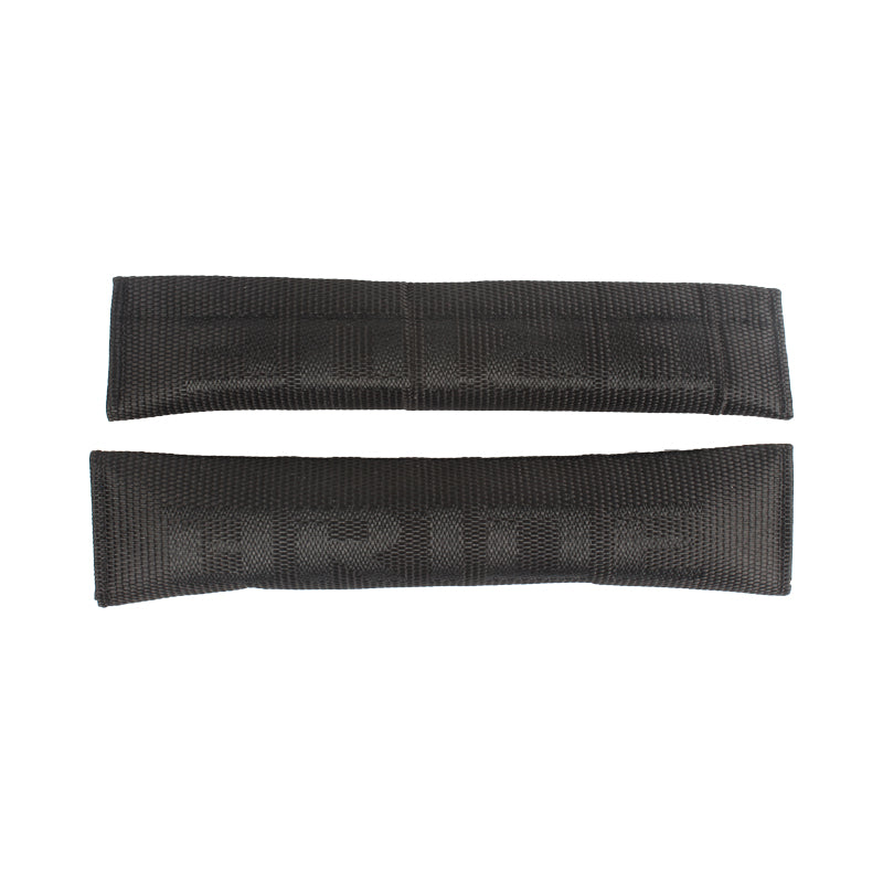 Brand New 2PCS BRIDE Racing Black Gradation Seat Belt Cover Shoulder Pads Fabric Racing Seat Material