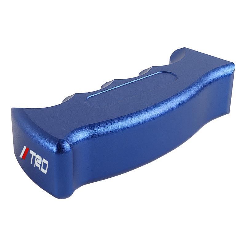 Brand New TRD Universal Blue Aluminum Slotted Pistol Grip Handle Manual Gear Shift Knob Shifter M8 M10 M12