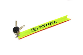 BRAND NEW JDM TOYOTA REFLECTIVE STRIP DOUBLE SIDED KEYCHAIN