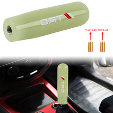 Load image into Gallery viewer, Brand New 15CM TRD Universal Glow In the Dark Green Manual Long Stick Shift Knob M8 M10 M12 Adapter