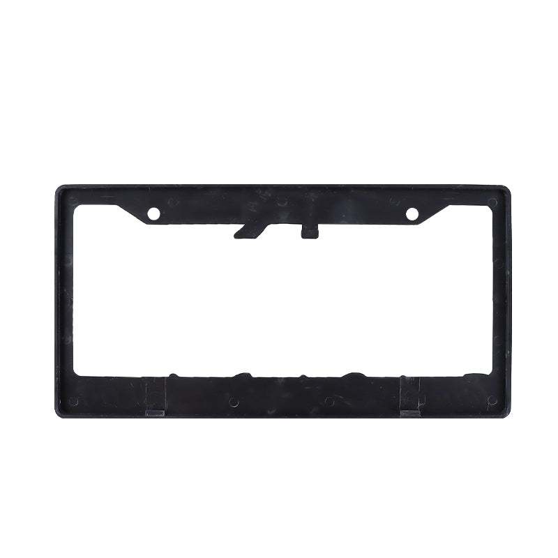 Brand New Universal 1PCS TRD ABS Plastic Black License Plate Frame Cover