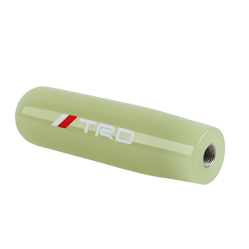 Brand New 15CM TRD Universal Glow In the Dark Green Manual Long Stick Shift Knob M8 M10 M12 Adapter