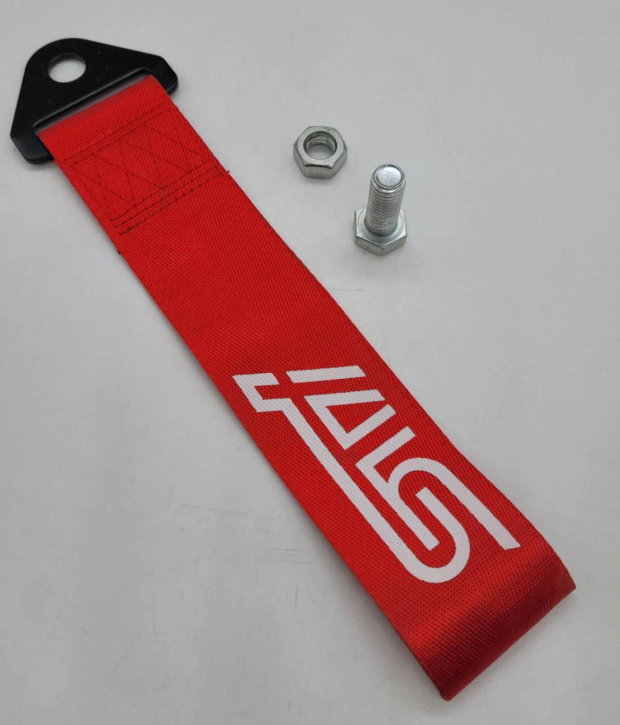 Brand New Subaru STI High Strength Red Tow Towing Strap Hook For Front / REAR BUMPER JDM