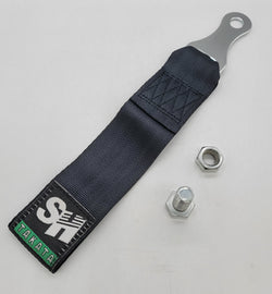 Brand New Takata Speed Hunter High Strength Black Tow Towing Strap Hook For Front / REAR BUMPER JDM