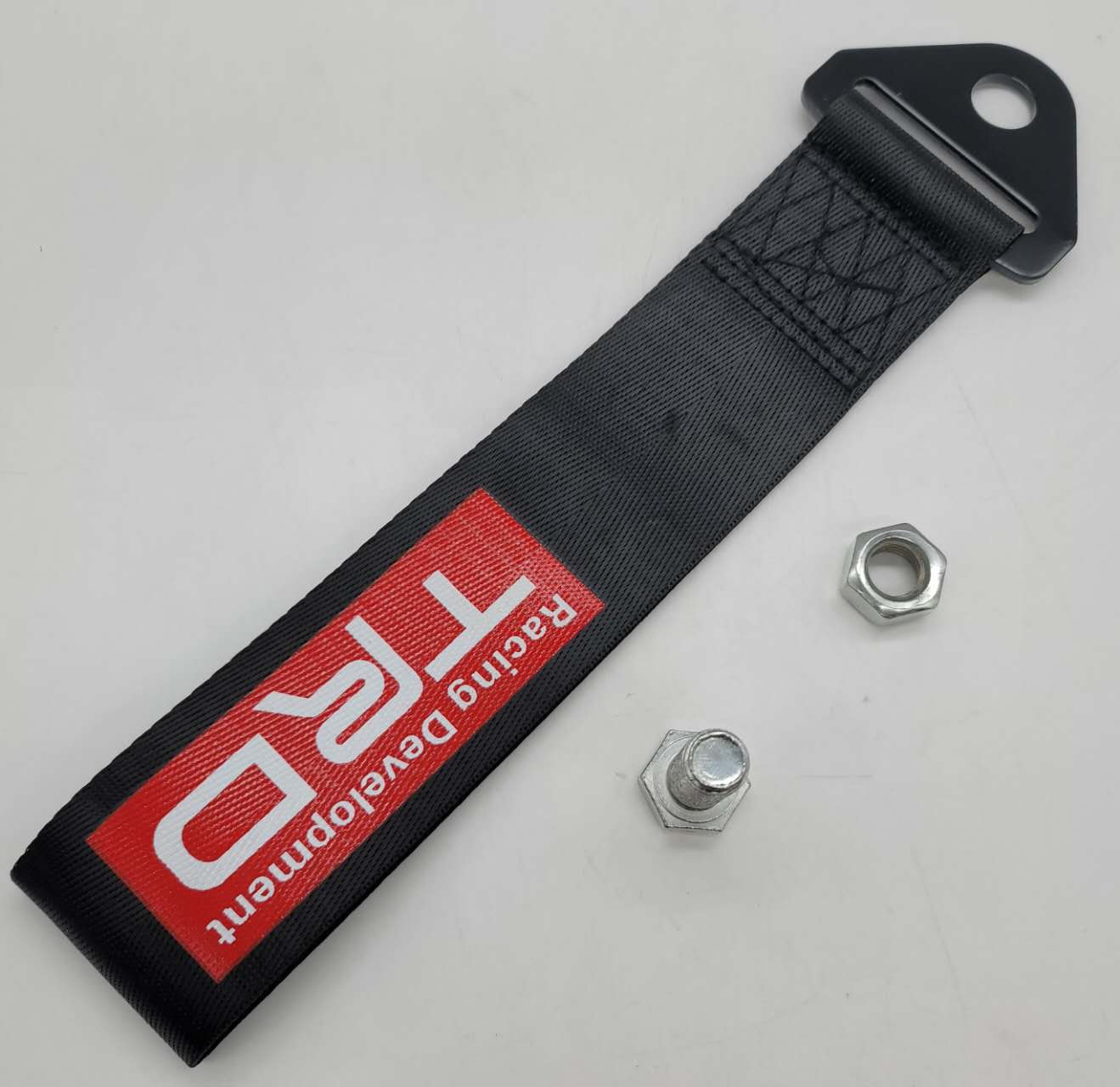 Brand New TRD High Strength Black Tow Towing Strap Hook For Front / RE – JK  Racing Inc