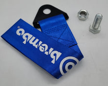Load image into Gallery viewer, Brand New Brembo High Strength Blue Tow Towing Strap Hook For Front / REAR BUMPER JDM