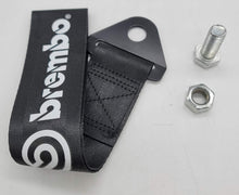 Load image into Gallery viewer, Brand New Brembo High Strength Black Tow Towing Strap Hook For Front / REAR BUMPER JDM