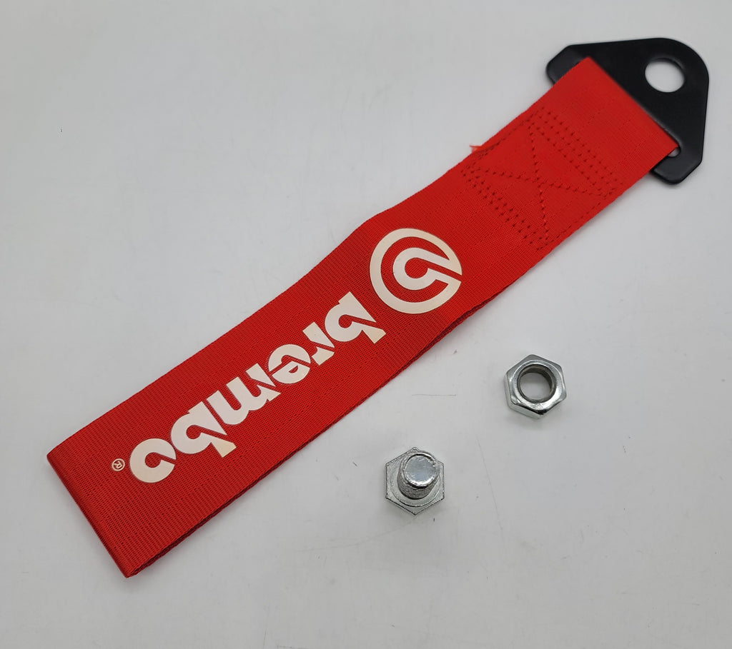Brand New Brembo High Strength Red Tow Towing Strap Hook For Front / REAR BUMPER JDM