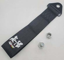 Load image into Gallery viewer, Brand New Mugen Race High Strength Black Tow Towing Strap Hook For Front / REAR BUMPER JDM