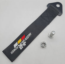 Load image into Gallery viewer, Brand New Mugen Power Race High Strength Black Tow Towing Strap Hook For Front / REAR BUMPER JDM