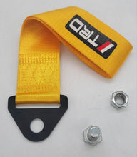 Load image into Gallery viewer, Brand New TRD High Strength Gold Tow Towing Strap Hook For Front / REAR BUMPER JDM