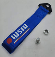 Load image into Gallery viewer, Brand New Nismo High Strength Blue Tow Towing Strap Hook For Front / REAR BUMPER JDM