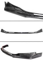 Load image into Gallery viewer, BRAND NEW 2021-2023 BMW G80 M3 G82 G83 M4 Real Carbon Fiber V Style Front Bumper Lip Splitter