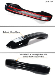 BRAND NEW 4PCS 2022-2025 Honda Civic Gloss Black Door Handle Cover Trim Overlay Cap Kit