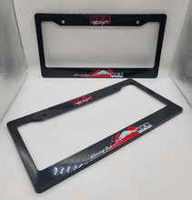 Load image into Gallery viewer, Brand New Universal 2PCS HKS ABS Plastic Black License Plate Frame Cover