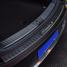 Load image into Gallery viewer, Brand New Porsche Macan S 2014-2023 Rear Door Plate Bumper Cover Sill Molding Trims Stainless Steel