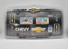Load image into Gallery viewer, BRAND NEW Official Licensed Product Cruiser Accessories License Plate Frame Chevrolet Logo Chrome (10437) License Pate Frame
