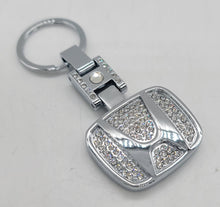 Load image into Gallery viewer, Brand New Honda Car Keychain Keyring Emblem Logo Crystal Metal Accessories Gift