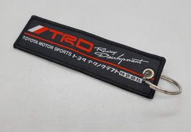 BRAND NEW TRD Black DOUBLE SIDE Racing Cell Holders Keychain Universal
