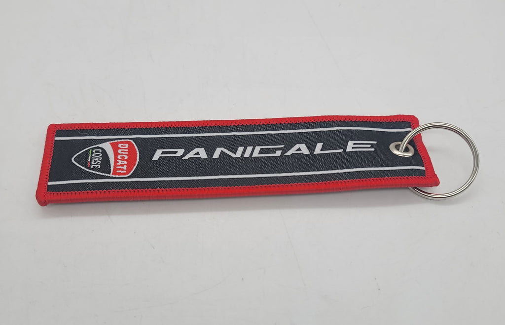 BRAND NEW DUCATI CORSE Black DOUBLE SIDE Racing Cell Holders Keychain Universal