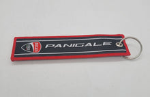 Load image into Gallery viewer, BRAND NEW DUCATI CORSE Black DOUBLE SIDE Racing Cell Holders Keychain Universal