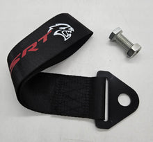 Load image into Gallery viewer, Brand New SRT High Strength Black Tow Towing Strap Hook For Front / REAR BUMPER JDM
